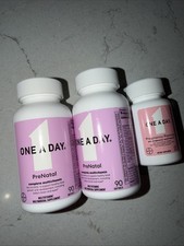 2 - ONE A DAY 90 ct Prenatal Multivitamins And 1 Pregnancy planning