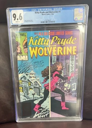 Kitty Pryde and Wolverine #1 (Marvel Comics November 1984) Graded CGC 9.6