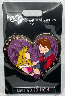 Disney WDI 2025 Valentine's Day Heart Sleeping Beauty Aurora