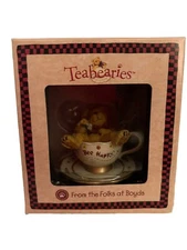 Boyds Bears Smiley Teabearies Figure 24301 BEE HAPPY Hand Painted NEW
