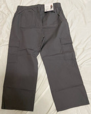 Social Standard by Sanctuary Ladies Portside Cargo Crop Pant XXL Washed Black
