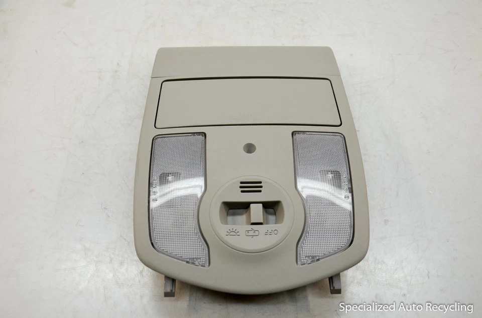 2012 TOYOTA PRIUS FRONT UPPER OVERHEAD ROOF READING MAP DOME LIGHT LAMP GRAY OEM - Изображение 2 из 4