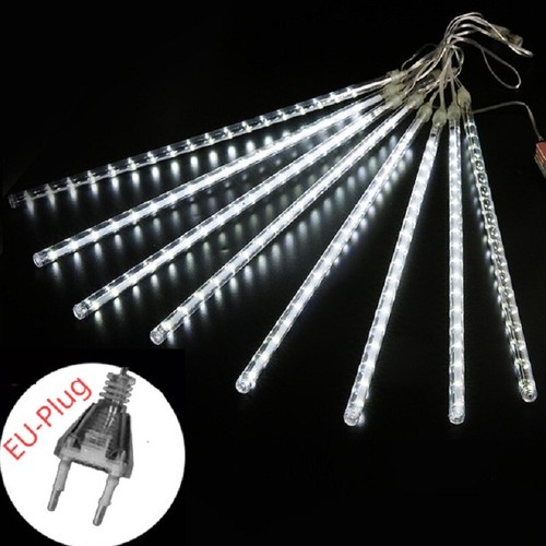 50cm LED Solar String Lights Meteor Shower Rain Tree Outdoor Christmas Party - Picture 10 of 22