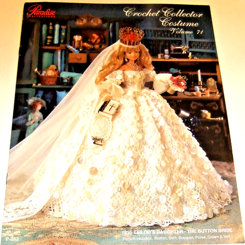 Paradise Publications Crochet Vol 71 - 1830 - Tailor's Daughter The Button Bride - Picture 3 of 4