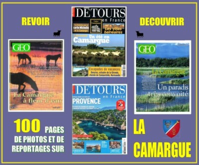 LA CAMARGUE - Zeitschriften - Reise - BOUCHES DU RHÔNE / Preis inbegriffen