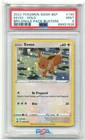 2022 Pokemon Black Star Promo Eevee Cosmos Holo 190 PSA 9 With Swirl