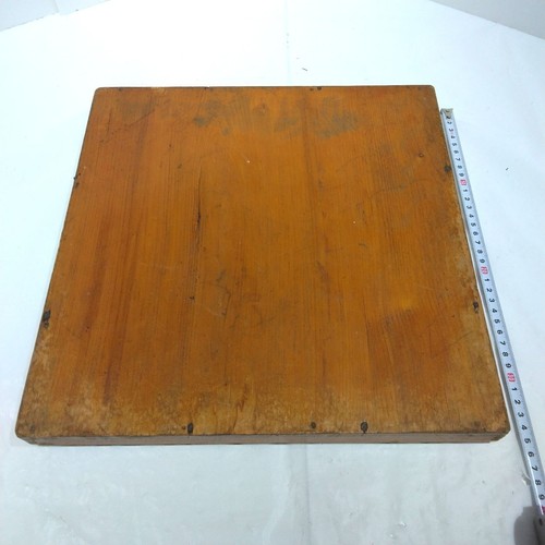 Japanese Retro Wooden Flat Box □13.8×H1.6in for Tsuba, Netsuke & Small items FS - Picture 4 of 19