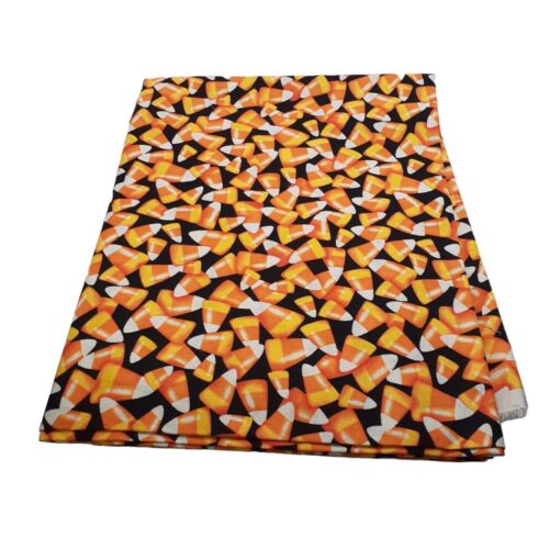 Halloween Sewing Fabric Candy Corn Quilting Crafting  1 - 3/8 yd - Picture 1 of 5