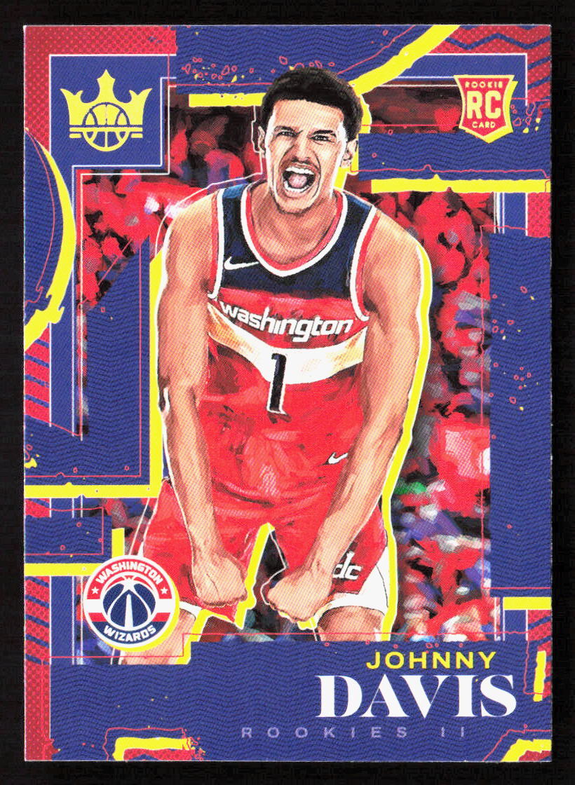 2022-23 Panini Court Kings Johnny Davis Rookies Level II 2 #128 Wizards