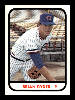 1981 TCMA # 14 Brian Ryder Card (ML2) Columbus Clippers New York