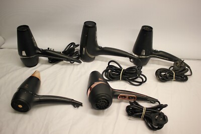 JOB LOT 5 X GHD AIR 1.0 GHD FLIGHT 2.0 MIXED HAIR DRYERS FAULTY SPARE & REPAIR