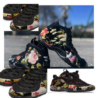 foamposite floral women's