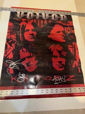 VOIVOD signed autographed JASON NEWSTED & Langevin + 3rd original PROMO poster