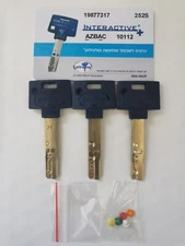 Mul T Lock Keys & Card Set   Locksmiths, Collectors