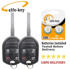 2 For Ford Fiesta Keyless Entry Remote Key Fob 4B 4D63 2015 2016 2017 2018 2019