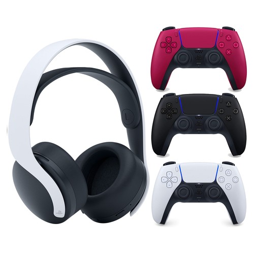 Sony PlayStation 5 PULSE 3D Headset and 