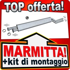 Silenziatore Centrale per BMW 5 (E12) 528 6 (E24) 628 CSi 630 CS 633 CSi