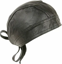 HL80267 HIGHWAY LEATHER Head Wrap, Skull Cap, Biker Cap, Du-Rag Motorcycle