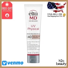 EltaMD UV Physical Broad-Spectrum SPF 40 Rosy Tint 1.7oz NIB 08/2026
