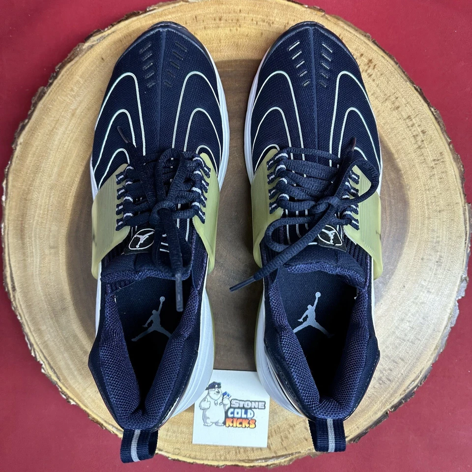 Air Jordan Trunner bolha obsidiana azul tamanho 9.5 136055-401 Captain Jeter - Imagem 4 de 4