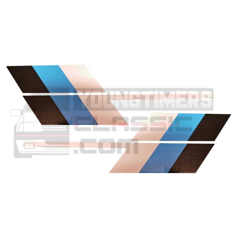 Stickers aile Peugeot 205 GTI le Mans en vinyle premium finition origine constructeur