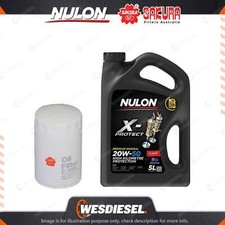 Sakura Oil Filter 5L PRO20W50 Engine Oil Kit for Audi 100 C4 80 S2 B4 S4 C4