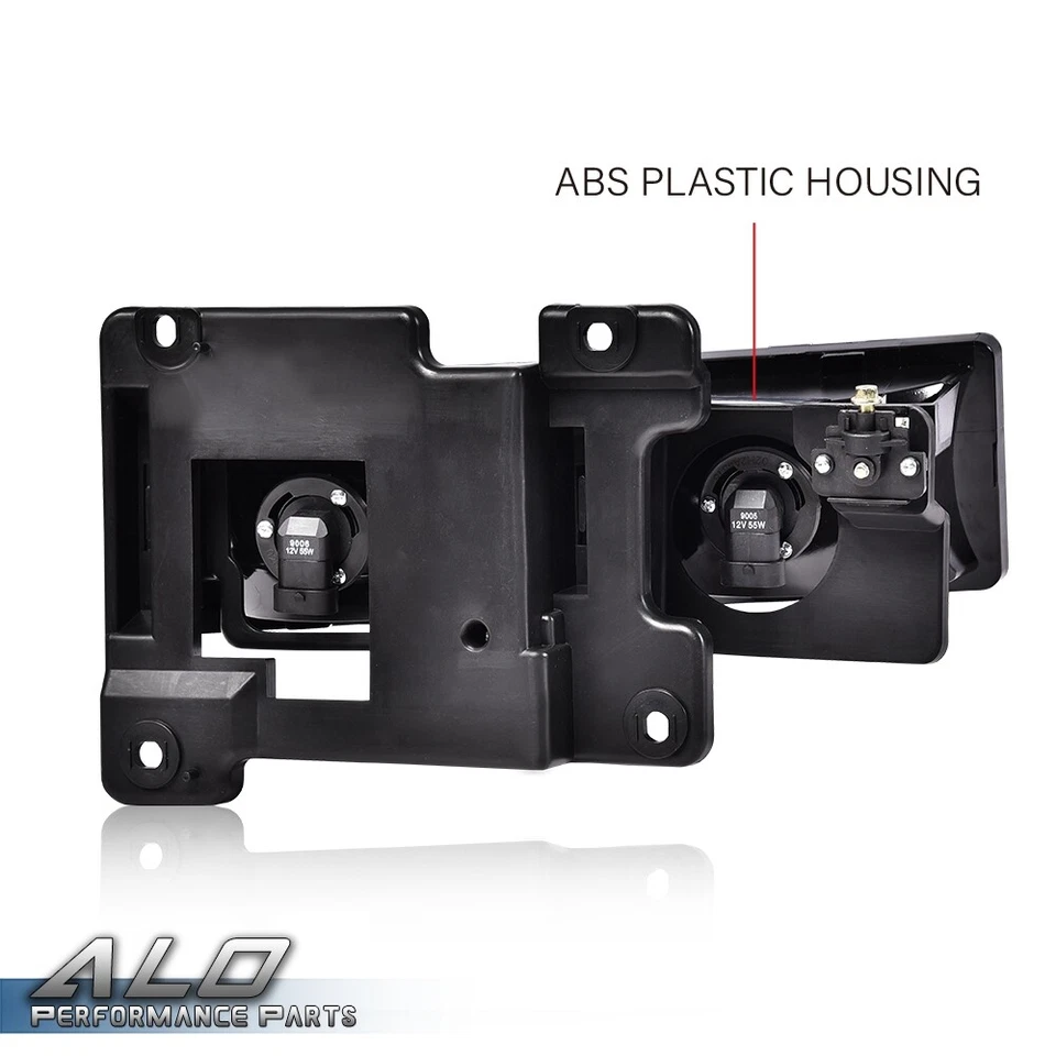 Faros cromados con bombillas aptos para camioneta Chevy GMC C10 C/K 88-98 Foto 3 de 4