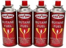 Gasone Butane Fuel Canister (4pack)