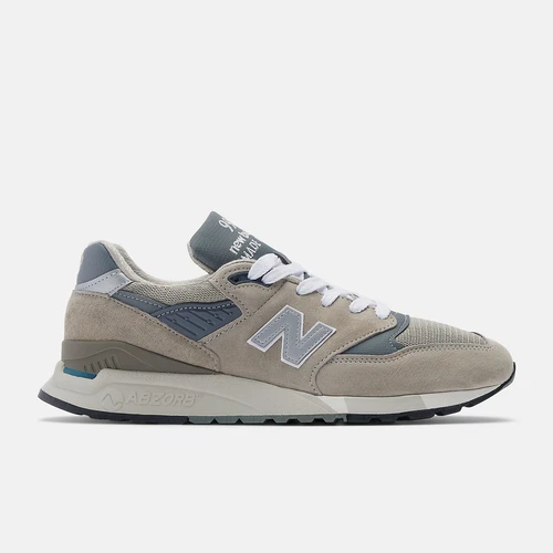 New Balance 998 Core “Grey Silver” Made In USA Colorway Size 9.5 U998GR