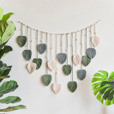 Woven Wall Hanging Boho Chic Tapestrie Art Decor Bedrooms Nursery Apartment Home