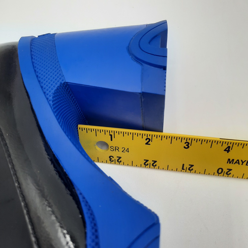 Stivali donna Sorel nuovi taglia 6,5, brex, tacco a blocco zip davanti neri e blu NO SCATOLA - Foto 19 di 22