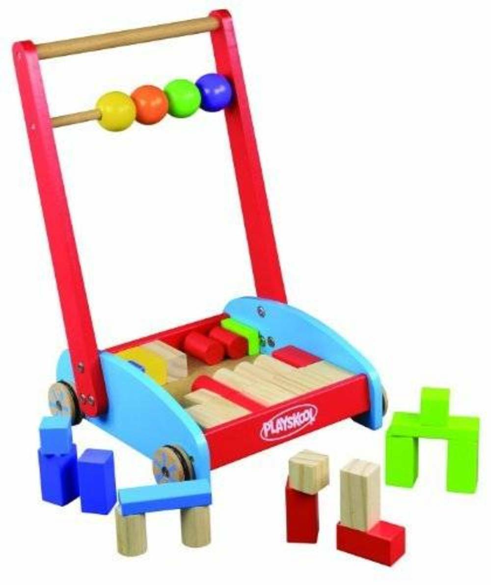 wooden activity kitchen walker