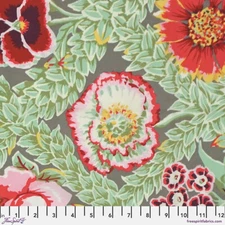 NEW KAFFE FASSETT FLOWER LATTICE GP11 LEAFY VINTAGE COLLECTION COTTON FABRIC HY