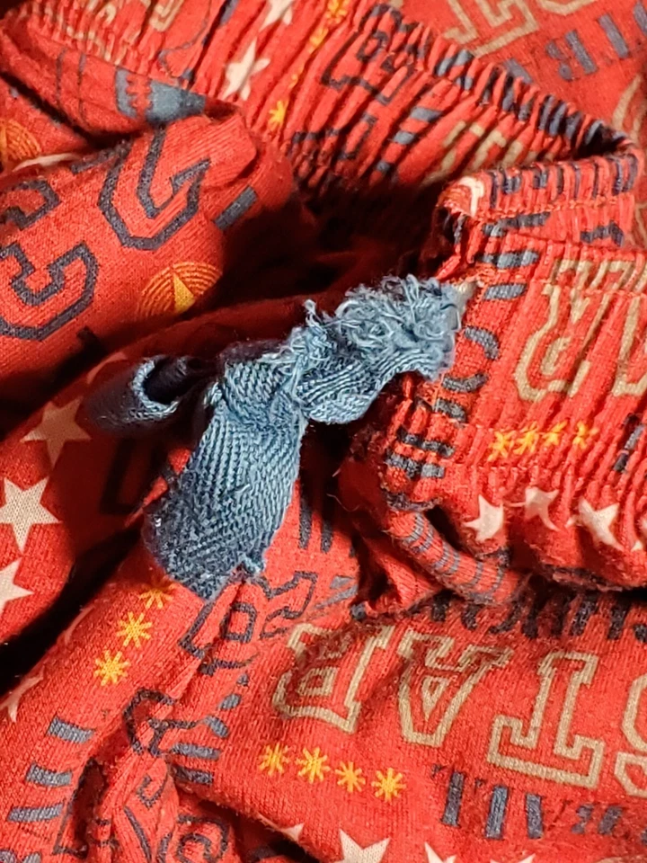 Calça pijama masculina Cherokee tamanho XL (14-16) tema futebol - Imagem 3 de 4