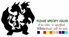 Pokemon Charizard Graphic Die Cut decal sticker Car Truck Boat Window 6"