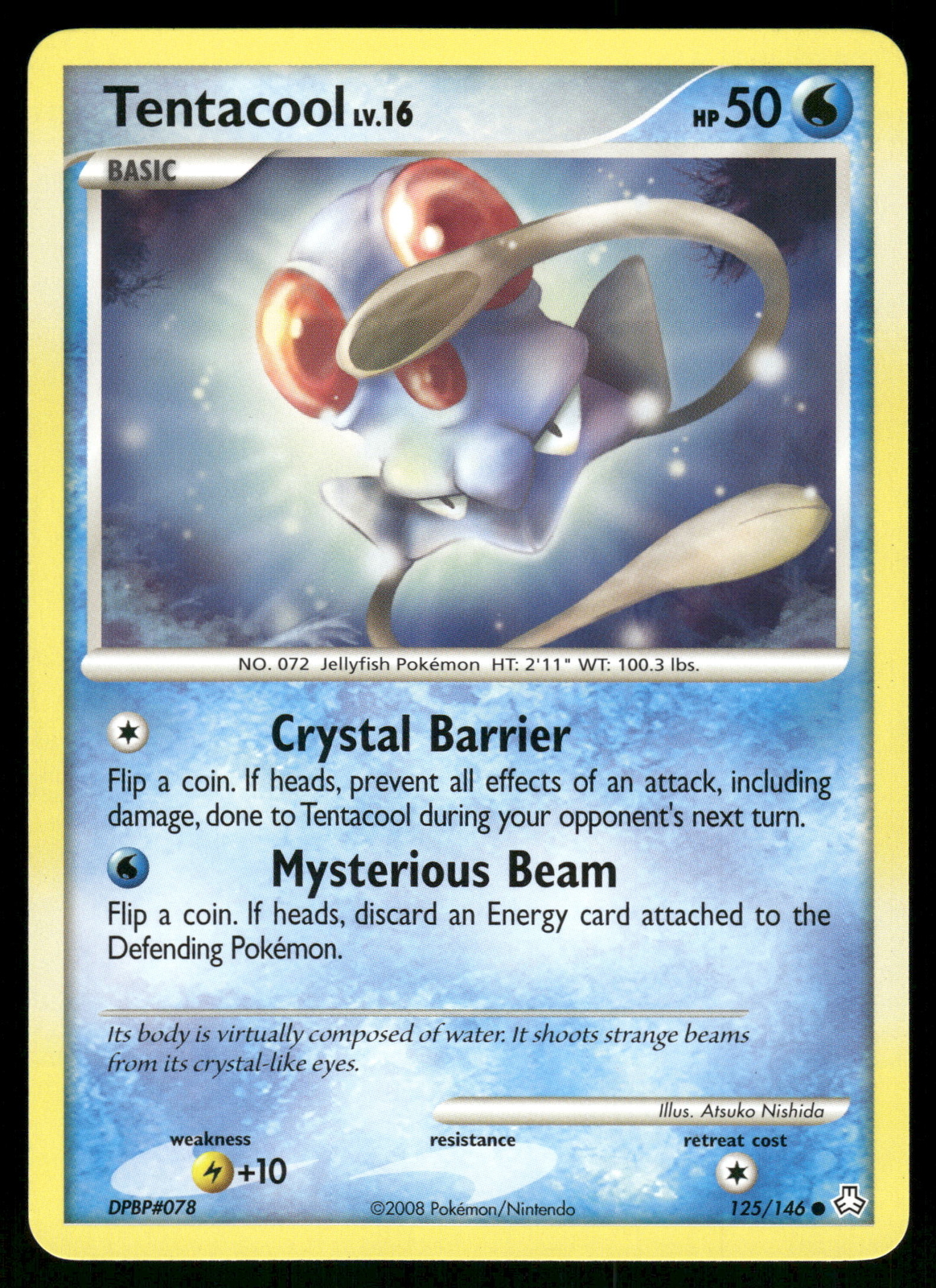 Tentacool LP 125/146 Legends Awakened Pokemon Card