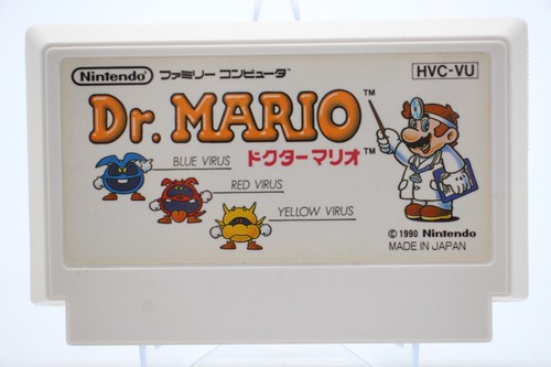 Dr.Mario Nintendo 1990 Famicom Boxed&Manual Tested Worked - Picture 10 of 13