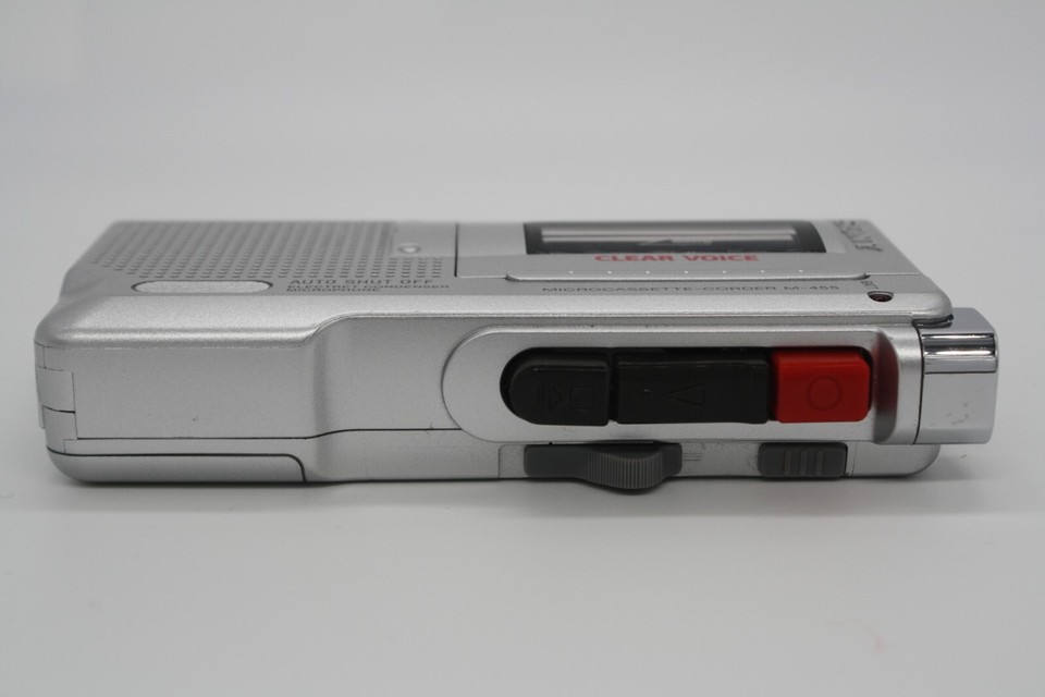 Sony Clear Voice M455 MicrocassetteCorder Handheld Recorder