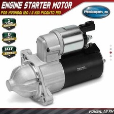 1x Starter Motor for Hyundai i20 I II Kia Picanto II III Rio III Stonic 08-23 