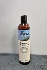 Sky Organics, 100% Pure Fractionated Coconut Oil, 8 fl oz (236 ml)