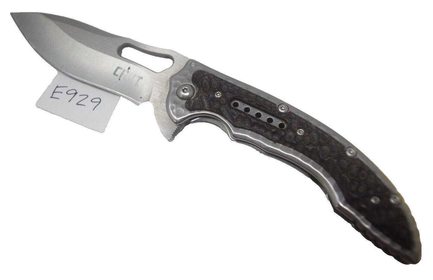 Cuchillos de colección CRKT Brown, espadas, Blades, armaduras y accesorios