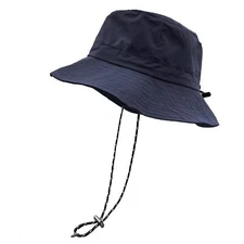 Waterproof Bucket Rain Hat with Chin Strap Quick Dry Packable Boonie Sun Hat ...