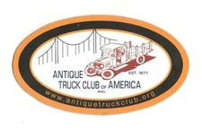 ANTIQUE TRUCK CLUNB OF AMERICA Thin Magnet Refrigerator Advertising MX68