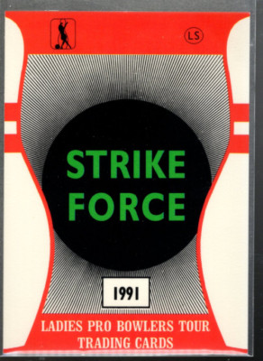 B5732- 1991 LPBT Strike Force Bowling Card #s 1-62 -You Pick- 15+ FREE US SHIP