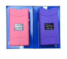 (2)Rechargeable Stun Gun with LED Light - Free Taser Holster ，USA seller！