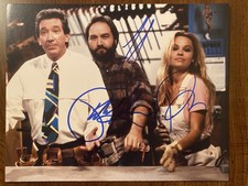 Home Improvement Cast Signed Photo w/ COA Tim Allen Richard Karn Pamela Anderson