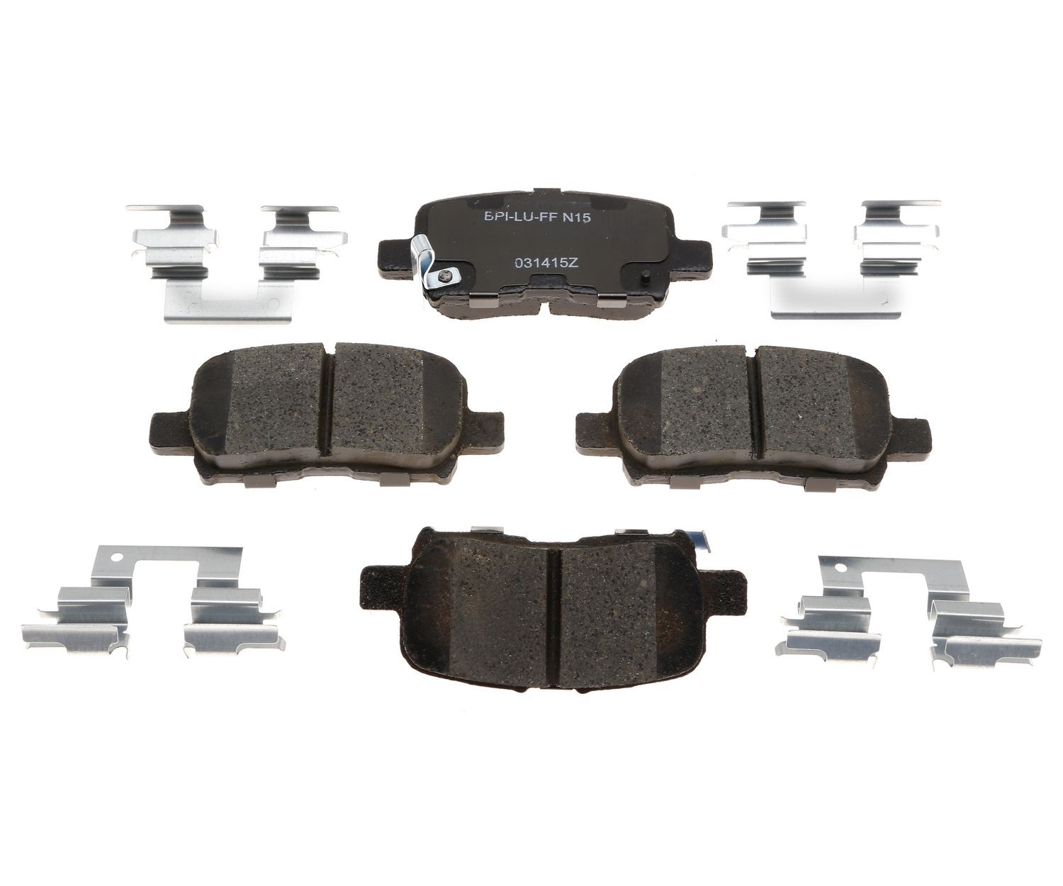 Raybestos MGD865CH R-Line Ceramic Brake Pad Set Rear For 01-08 MDX Odyssey Pilot