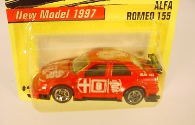 MATCHBOX # 3 RED ALFA ROMEO 155 MB 3-E3