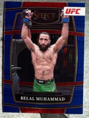 Belal Muhammad Blue Select Panini 2022