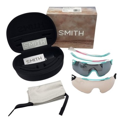 RARE -Smith Attack MAG MTB Mens ChromaPop MirrorLenses Sunglasses Matte Iceberg 